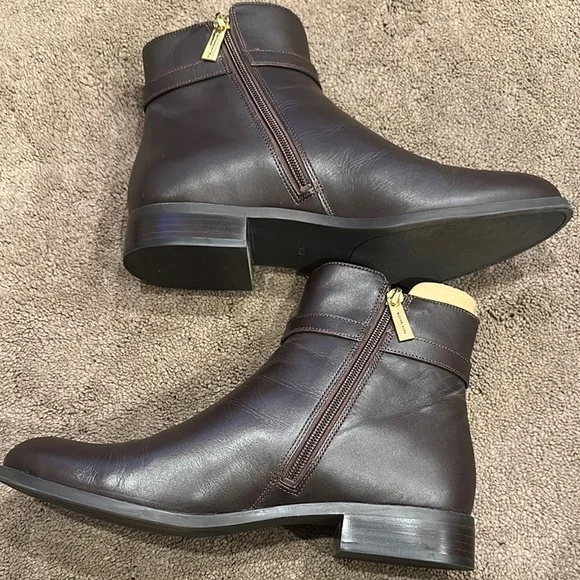 Michael Kors Women's Brown Ankle Boots - Picture 10 of 10